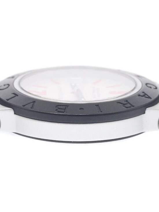 Bvlgari Diagono Silver Men BVLGARI Aluminum AL38TA São Paulo City 450th Anniversary Automatic Men\'s_954759